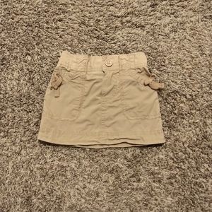 Baby khaki  skirt